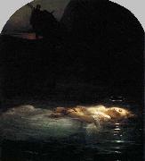 Paul Delaroche Young Christian Martyr oil